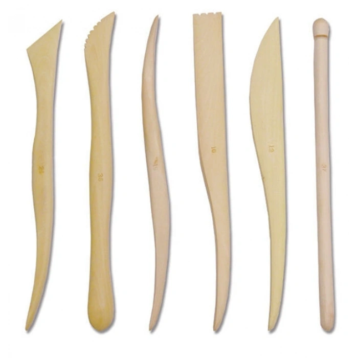 Ahşap Ebeşuar Modelaj Seti 6 Parça 15 cm.