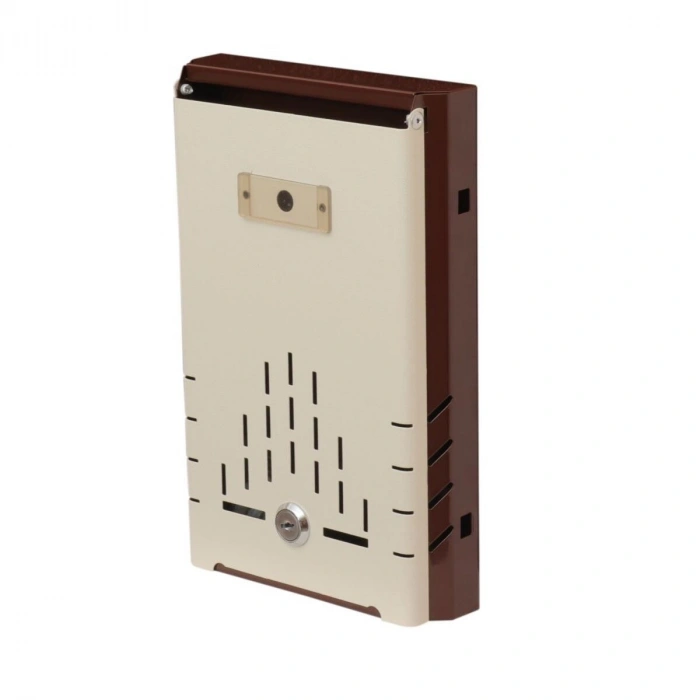 Akşan Simge Posta Kutusu Kahverengi / Krem