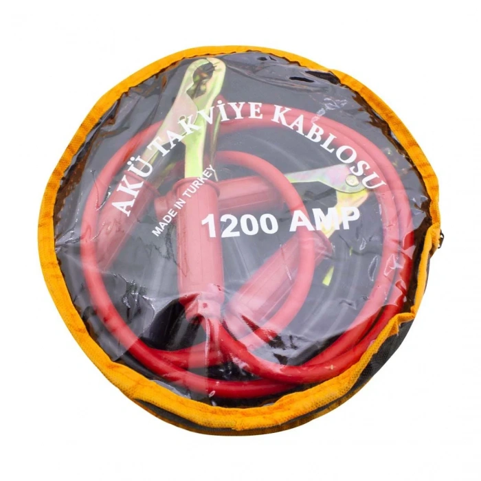 Akü Takviye Kablosu Seti 1200 Amper