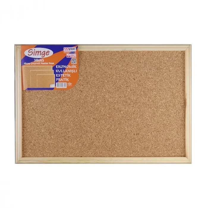 Akyazı Simge Mantar Pano 30x45cm