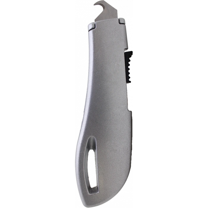 AL Metal Gövde Güvenlikli Kancalı Maket Bıçağı