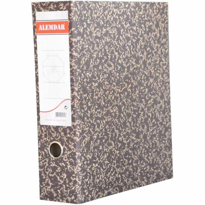 Alemdar Klasör Karton Geniş Siyah