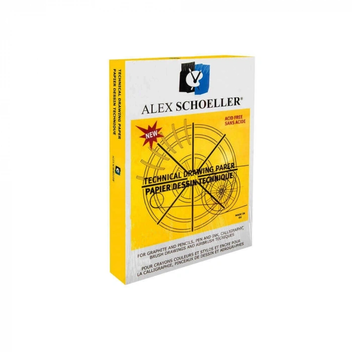 Alex Schoeller Teknik Resim Kağıtları 50x70 cm 200 gr 25li