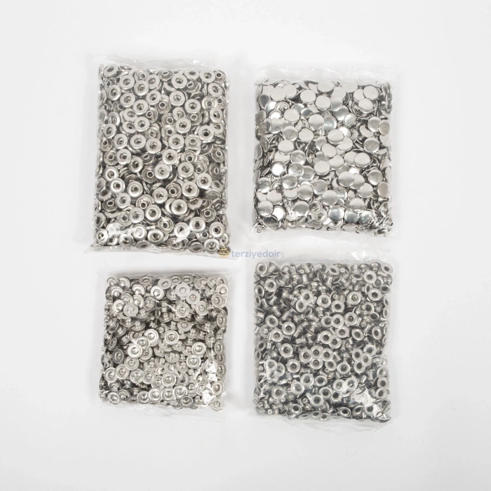 Alfa(15mm) Paslanmaz Çıtçıt 720 Adet