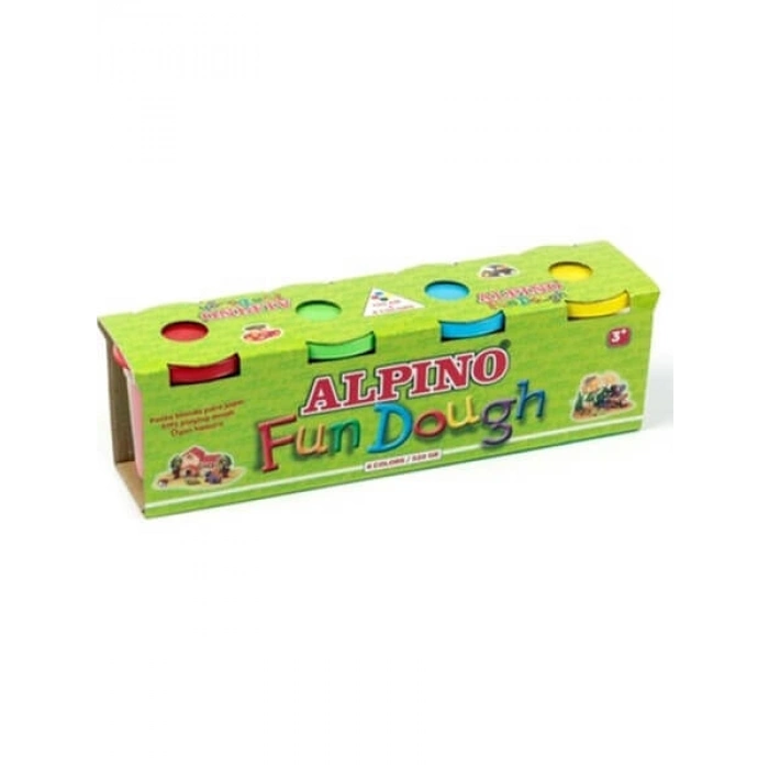 Alpino Oyun Hamuru 130 Gr.x 4 Renk (DP-302)