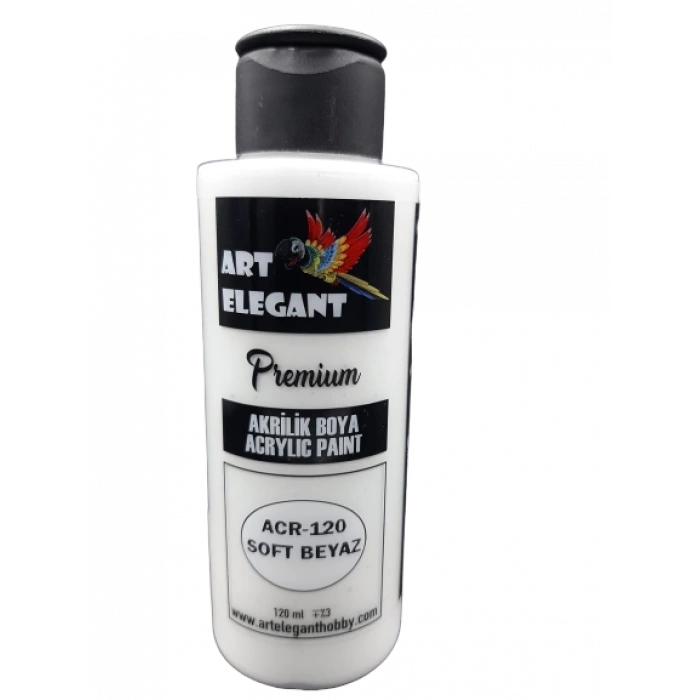Art Elegant Akrilik Boya 120ml Acr-120 Soft Beyaz