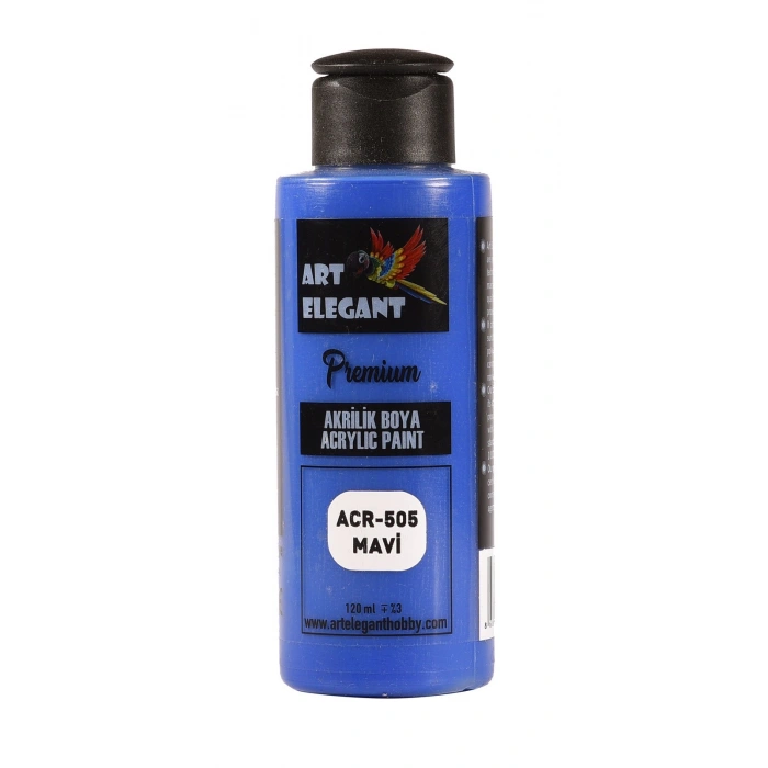Art Elegant Akrilik Boya 120ml Acr-505 Mavi