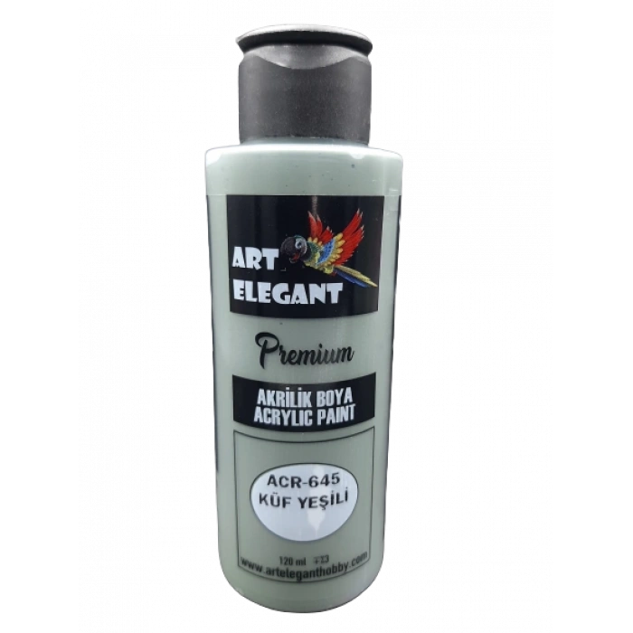 Art Elegant Akrilik Boya 120ml Acr-645 Küf Yeşili