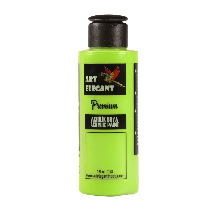 Art Elegant Akrilik Boya 120ml Acr-650 Fıstık Yeşili