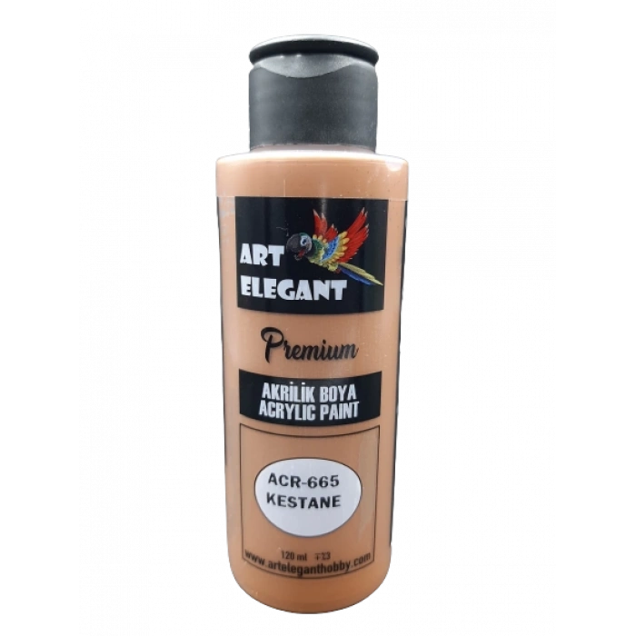 Art Elegant Akrilik Boya 120ml Acr-665 Kestane