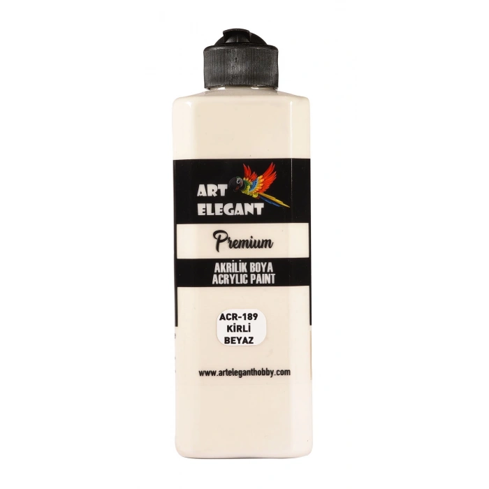 Art Elegant Akrilik Boya 400ml Acr-189 Kirli Beyaz