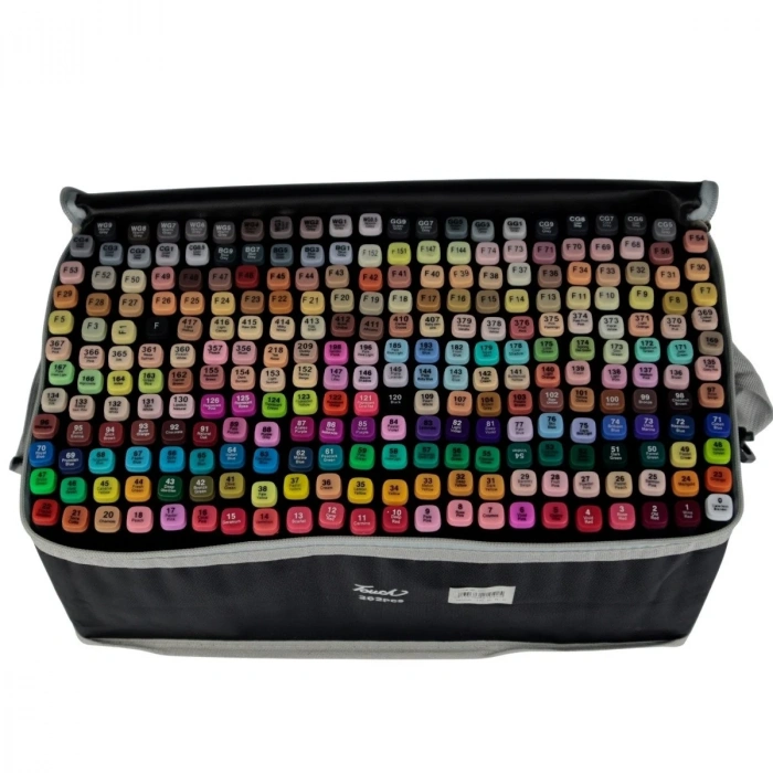 Art Elegant Bez Çantalı Touch Dayu Marker Seti 262li