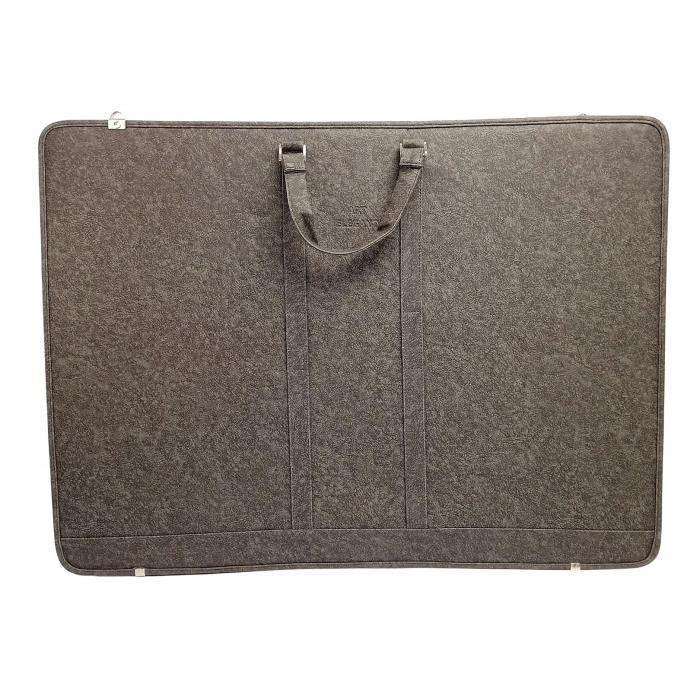 Art Elegant Deri Teknik Proje Çantası 55x75cm Gri