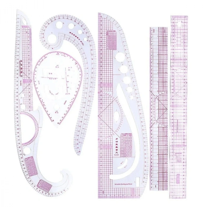 Art Elegant Patchwork Kırkyama Cetveli 6 Parça