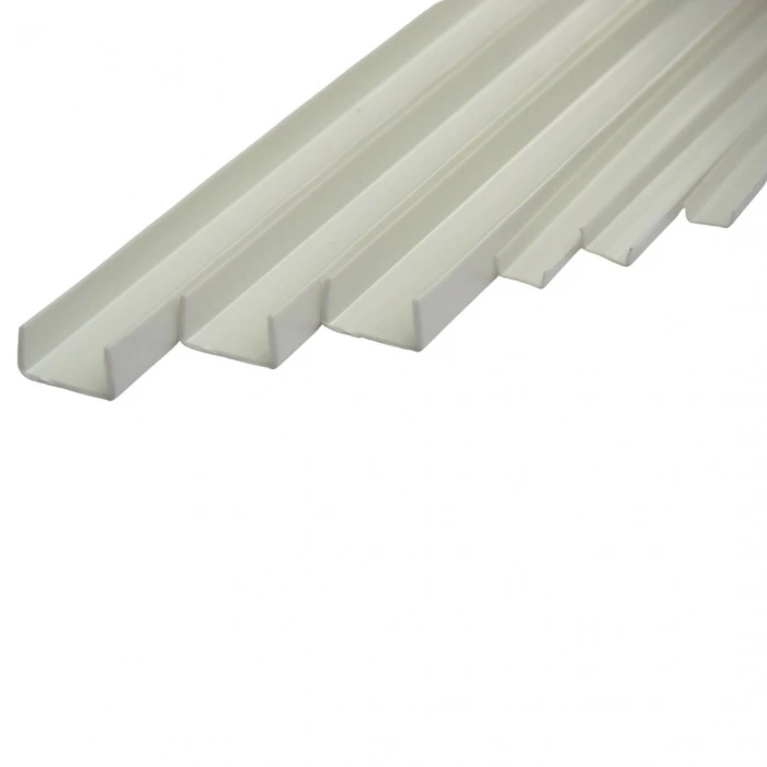 Art Elegant Plastik U Profil Çıta 10mm 50cm 10lu