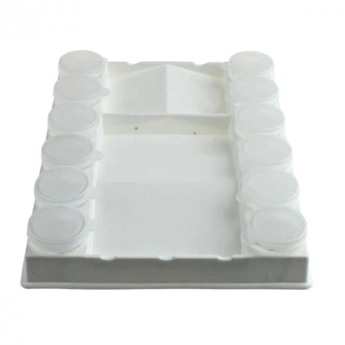 Art Elegant Sanatsal Şişeli Kapaklı Palet 12li