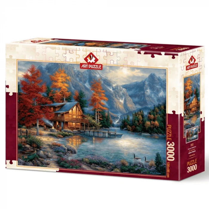 Art Puzzle 3000 Parça Güz Yansıması 5523