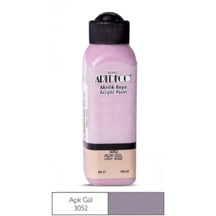 Artdeco Akrilik Boya 140 ml. 3052 AÇIK GÜL