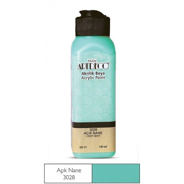 Artdeco Akrilik Boya 140 ml. 3028 AÇIK NANE