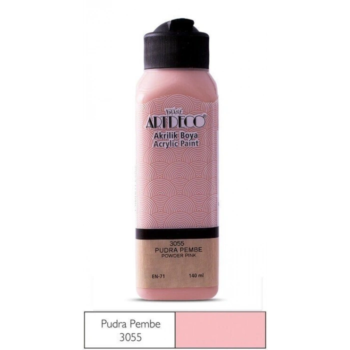 Artdeco Akrilik Boya 140 ml. 3055 PUDRA PEMBE