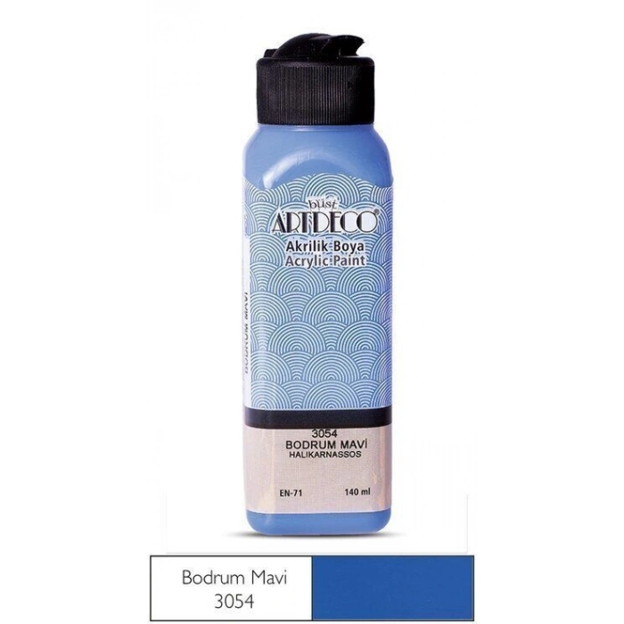 Artdeco Akrilik Boya 140 ml. 3054 BODRUM MAVİ