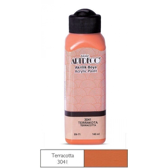 Artdeco Akrilik Boya 140 ml. 3041 TERRAKOTA