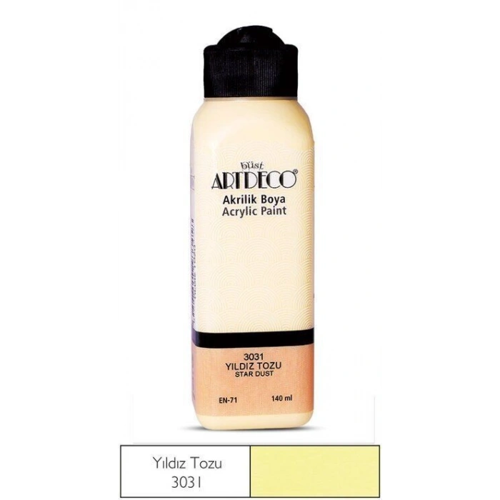 Artdeco Akrilik Boya 140 ml. 3031 YILDIZ TOZU