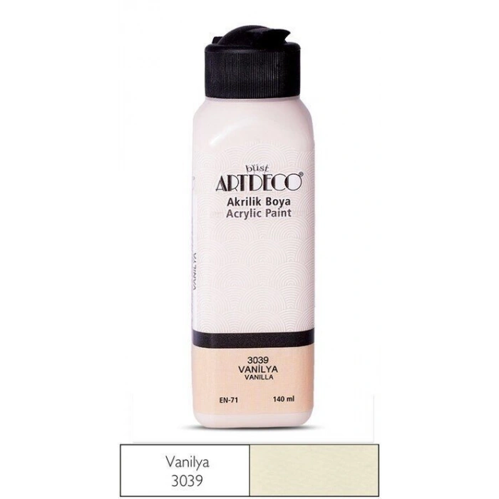Artdeco Akrilik Boya 140 ml. 3039 VANİLYA