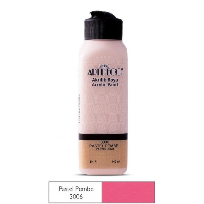 Artdeco Akrilik Boya 140 ml. 3006 PASTEL PEMBE