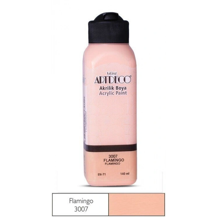 Artdeco Akrilik Boya 140 ml. 3007 FLAMİNGO