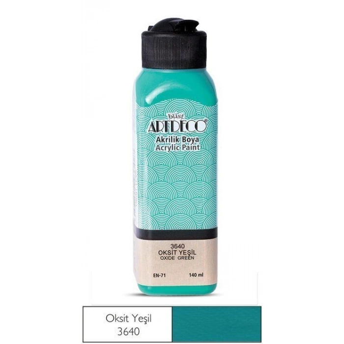 Artdeco Akrilik Boya 140 ml. 3640 OKSİT YEŞİL