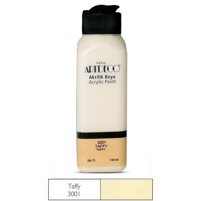 Artdeco Akrilik Boya 140 ml. 3001 TAFFY
