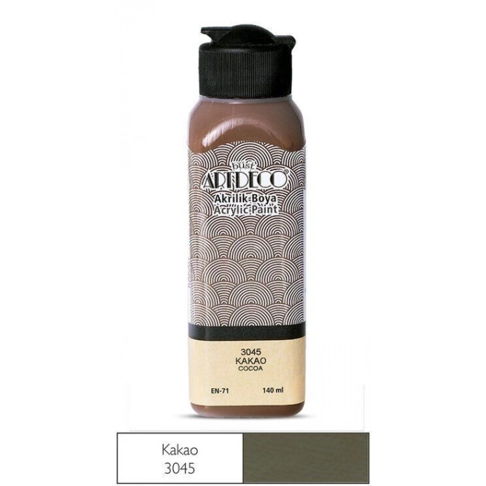 Artdeco Akrilik Boya 140 ml. 3045 KAKAO