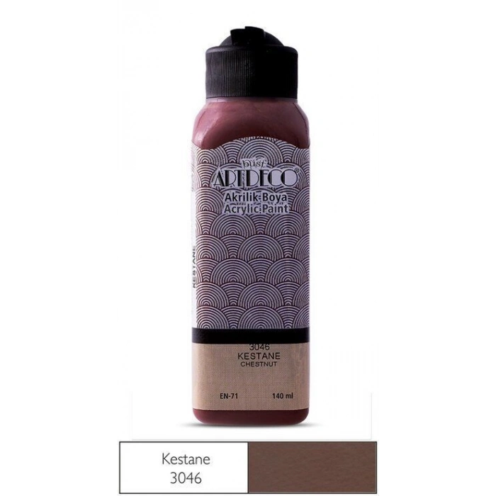 Artdeco Akrilik Boya 140 ml. 3046 KESTANE
