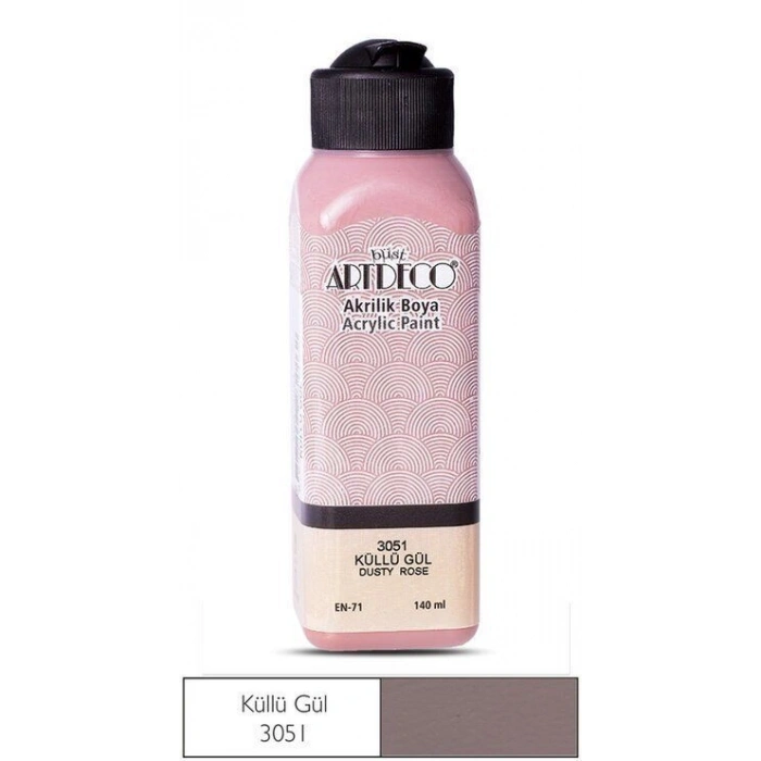 Artdeco Akrilik Boya 140 ml. 3051 KÜLLÜ GÜL