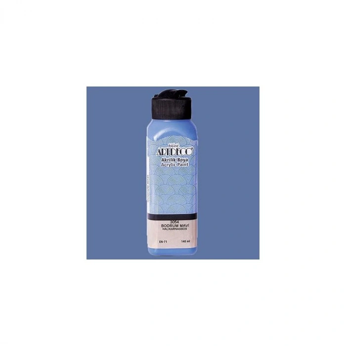 ARTDECO AKRİLİK BOYA 140 ML BODRUM MAVİ 070R-3054
