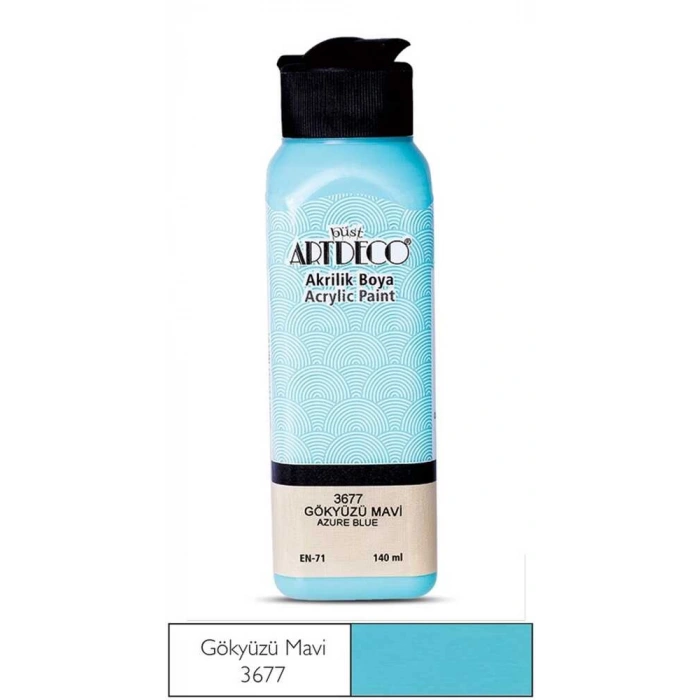 Artdeco Akrilik Boya 140 ml Gökyüzü Mavi