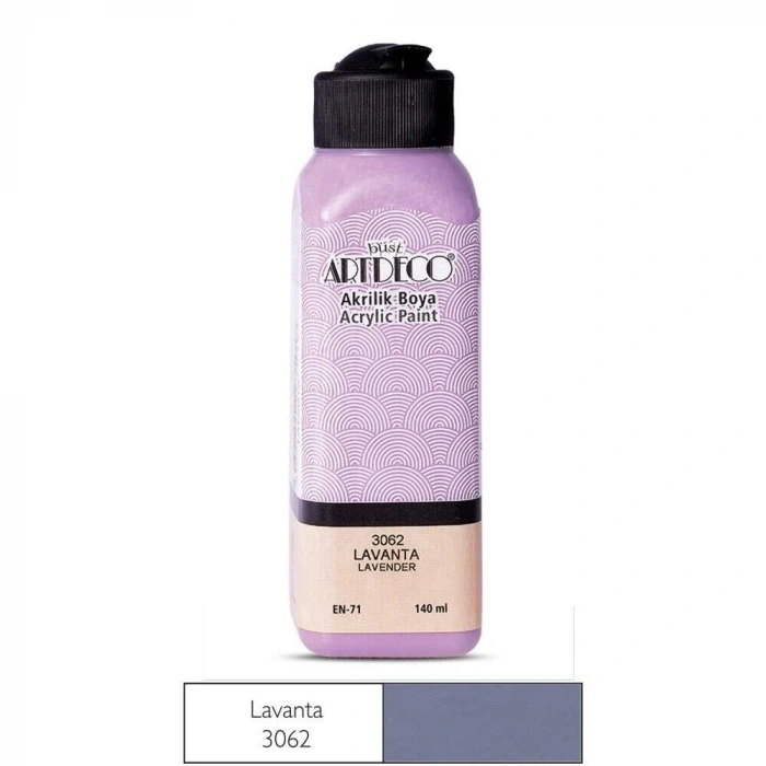 Artdeco Akrilik Boya 140 ml Lavanta