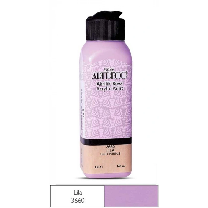 Artdeco Akrilik Boya 140 ml Lila