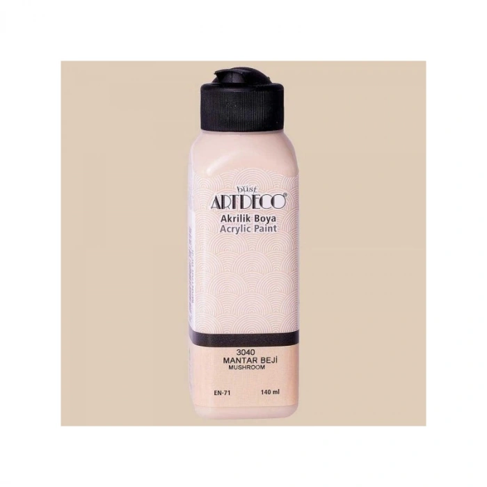 ARTDECO AKRİLİK BOYA 140 ML MANTAR BEJİ 070R-3040