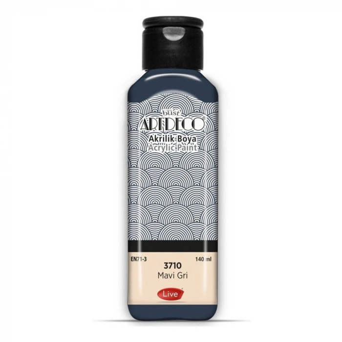 Artdeco Akrilik Boya 140 ML Mavi Gri 3710
