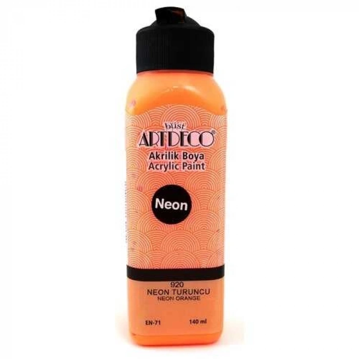 Artdeco Akrilik Boya 140 ml Neon Turuncu