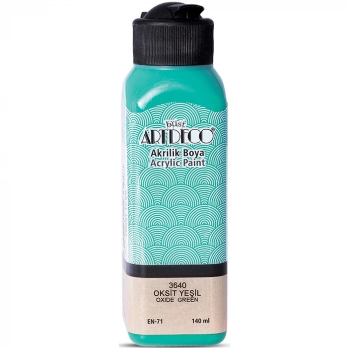 Artdeco Akrilik Boya 140 ML Oksit Yeşil 070R-3640