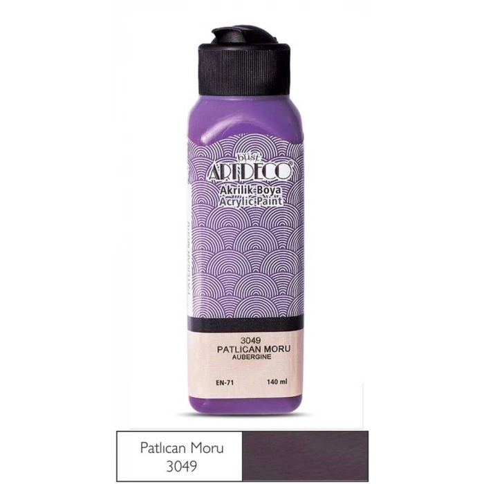 Artdeco Akrilik Boya 140 ml Patlıcan Moru