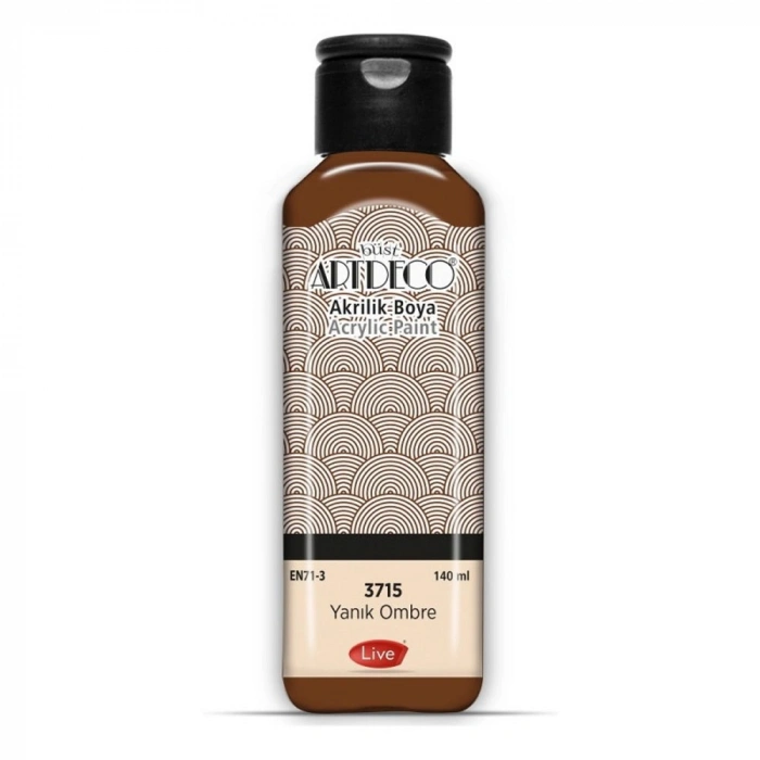 Artdeco Akrilik Boya 140 ML Yanık Ombre 3715