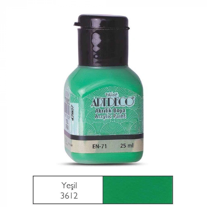 Artdeco Akrilik Boya 25 ml Yeşil