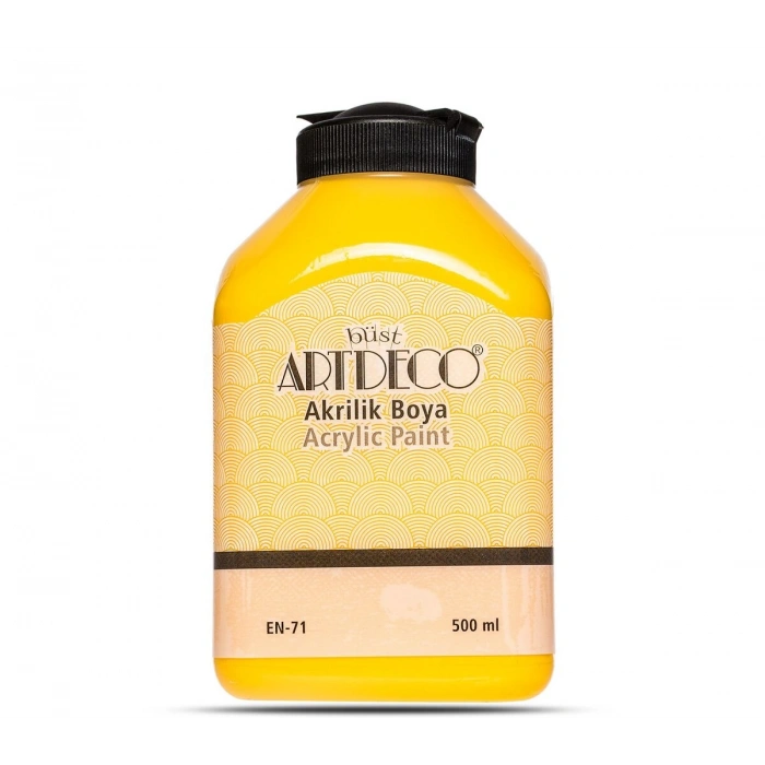 Artdeco Akrilik Boya 500 ml. 3602 KOYU SARI