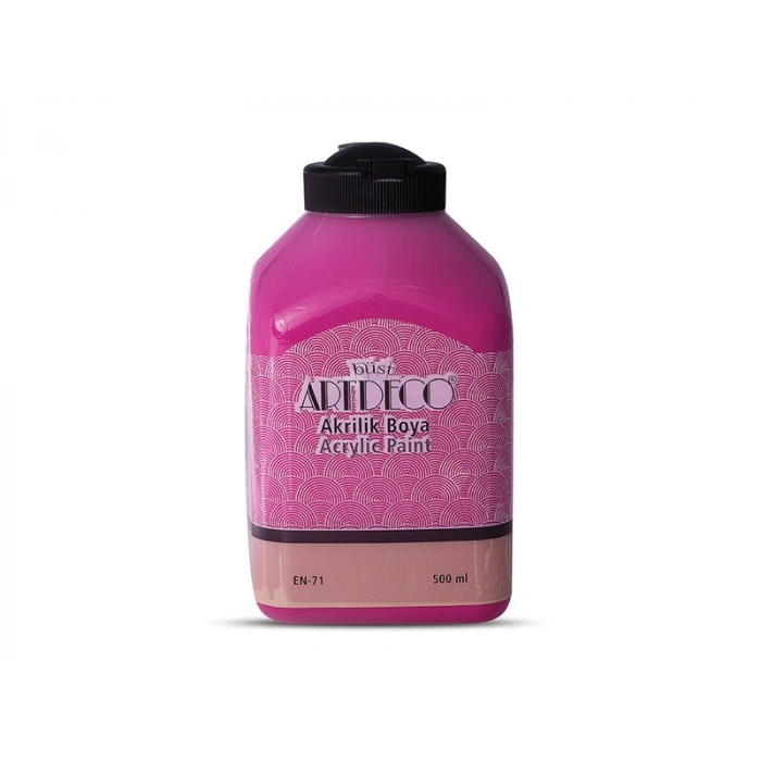 Artdeco Akrilik Boya 500 ml. 3653 FUŞYA