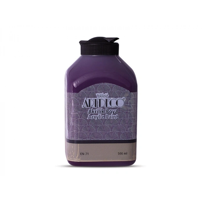 Artdeco Akrilik Boya 500 ml. 3049 PATLICAN MORU