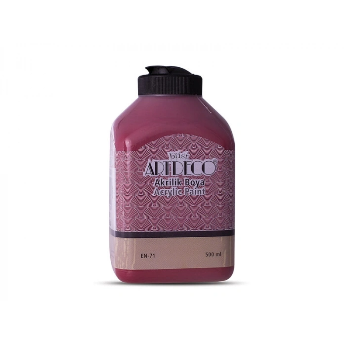Artdeco Akrilik Boya 500 ml. 3643 BORDO